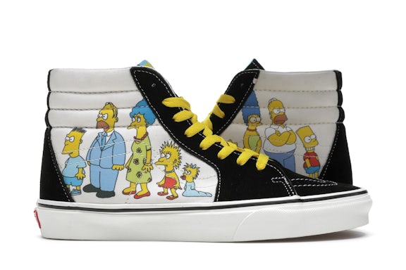 Vans Sk 8-Hi The Simpsons Family Portrait - image 1