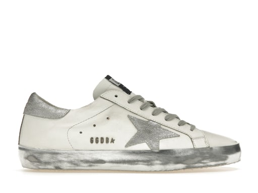 Golden Goose Super-Star White Silver Glitter - image 1