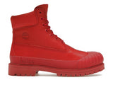 Timberland 6" Boot Premium Bee Line Rubber Toe WP Red Nubuck - image 1