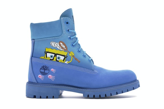 Timberland 6" Boot Spongebob Blue - image 1