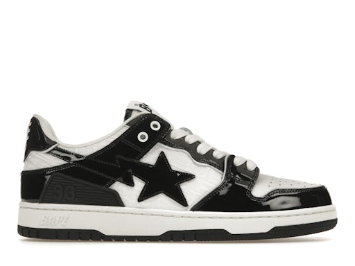 A Bathing Ape Bape SK 8 Sta Panda Patent - image 1