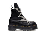 Dr. Martens 1460 Quad Leather Sole Pentagram Jumbo Lace Boot Rick Owens Black - image 1