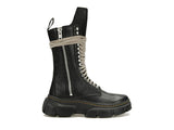 Dr. Martens 1918 DMXL Calf Length Zip Boot Rick Owens Black - image 1