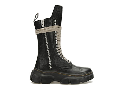 Dr. Martens 1918 DMXL Calf Length Zip Boot Rick Owens Black - image 1
