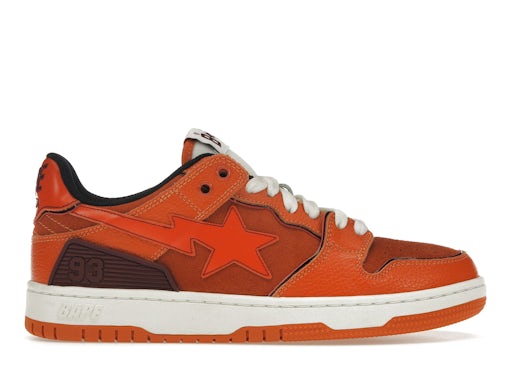 A Bathing Ape Bape SK 8 Sta Orange Brown - image 1