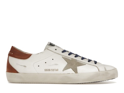 Golden Goose Super-Star White Ice Brown Blue - image 1