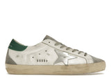 Golden Goose Super-Star White Silver Green - image 1