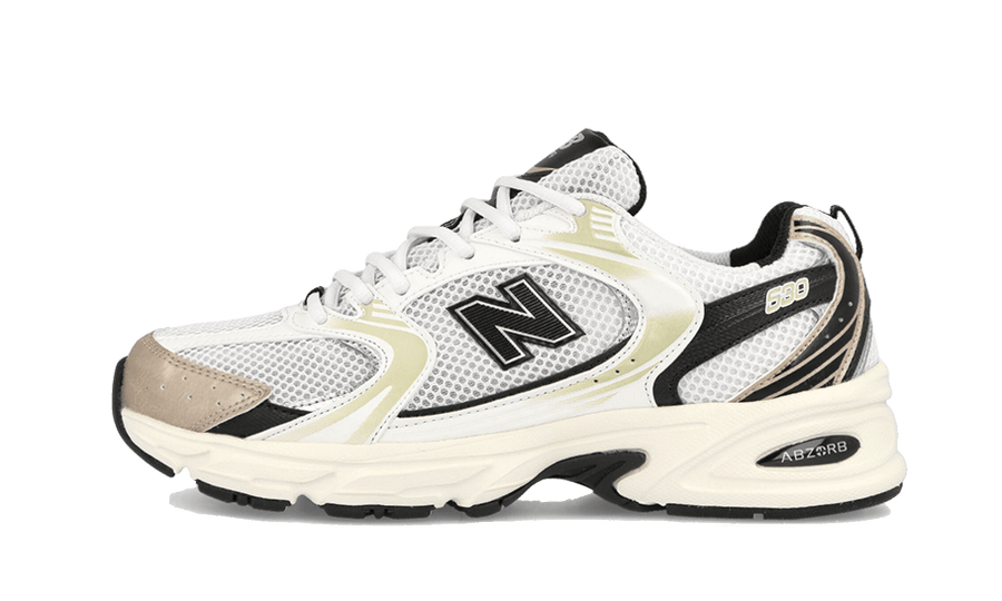 New Balance 530 White Light Gold Metallic - image 1