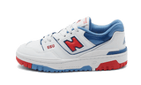 New Balance 550 White True Red - image 1