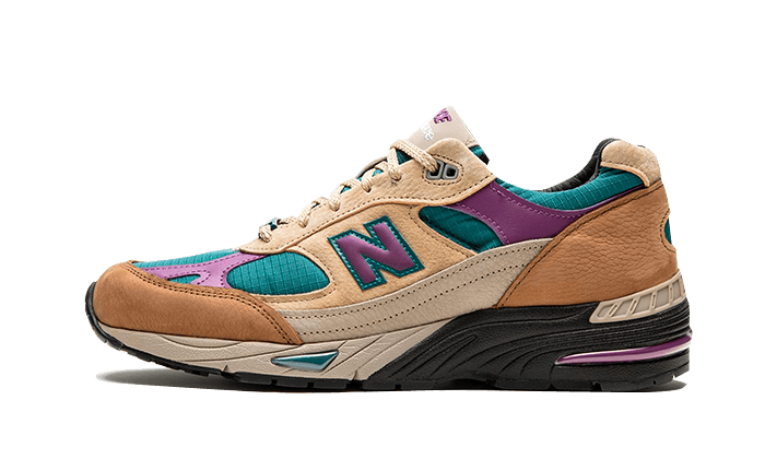 New Balance 991 Made In UK Palace Brown Teal - image 1