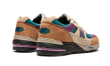 New Balance 991 Made In UK Palace Brown Teal - image 3