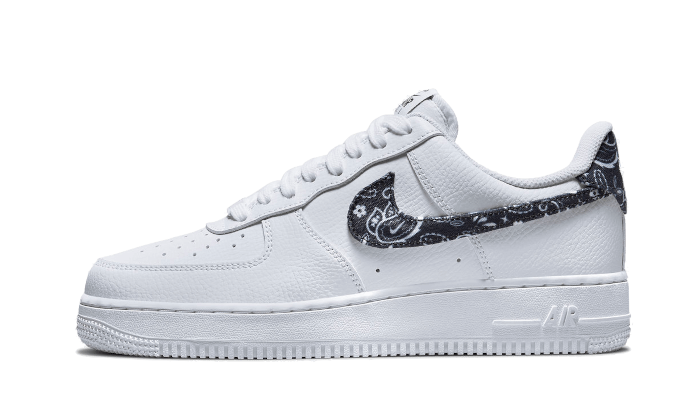 Nike Air Force 1 Low '07 Essential White Black Paisley - image 1