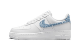 Nike Air Force 1 Low 07 Essential White Worn Blue Paisley - image 1
