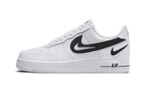 Nike Air Force 1 Low 07 Fm Cut Out Swoosh White Black - image 1