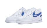 Nike Air Force 1 Low '07 FM Cut Out Swoosh White Game Royal - image 2