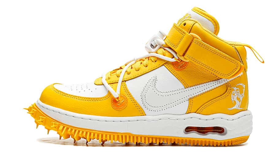 Nike Air Force 1 Mid SP Off-White Varsity Maize - image 1