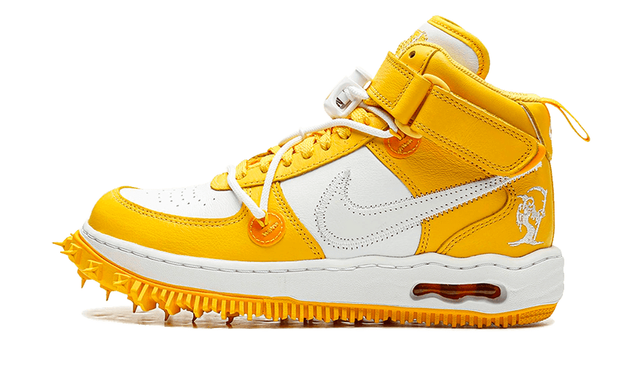 Nike Air Force 1 Mid SP Off-White Varsity Maize - image 1