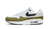Nike Air Max 1 White Black Medium Olive - image 1