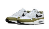 Nike Air Max 1 White Black Medium Olive - image 2