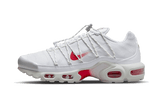 Nike Air Max Plus Utility White Silver Red - image 1