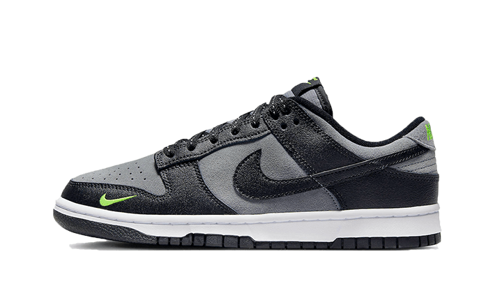 Nike Dunk Low Black Grey Green Strike - image 1