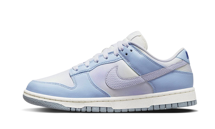 Nike Dunk Low White Blue Airbrush - image 1