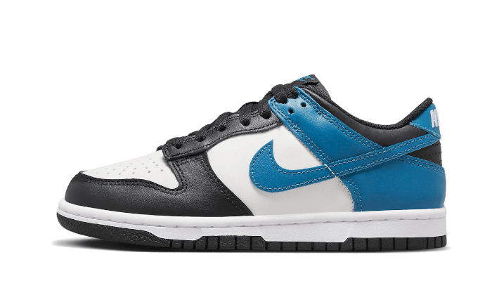 Nike Dunk Low White Blue Black - image 1