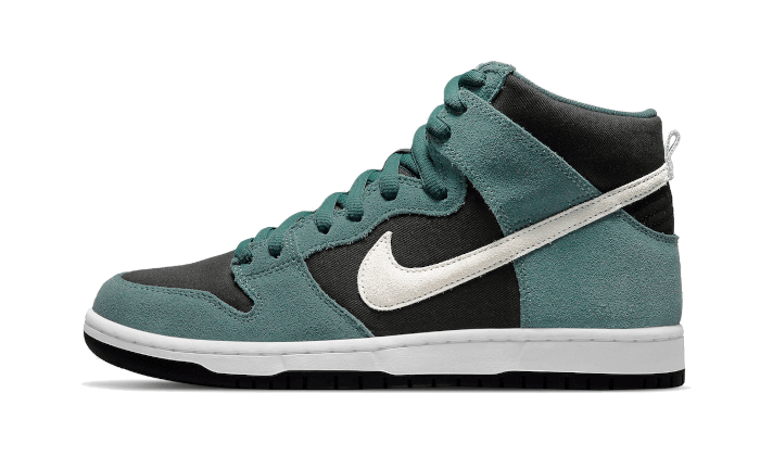 Nike Nike SB Dunk High Green Suede - image 1