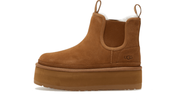 UGG Neumel Platform Chelsea Boot Chestnut - image 1