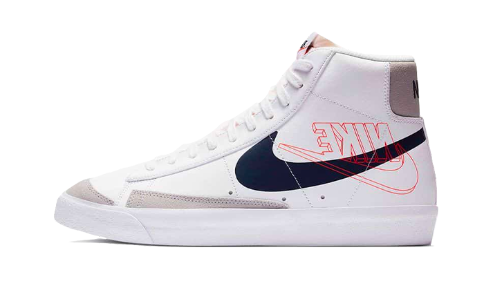 Nike Blazer Mid 77 Reverse Logo White - image 1