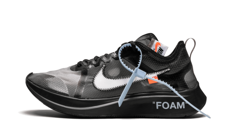 Nike Zoom Fly Off-White Black Silver - image 1
