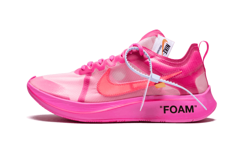 Nike Zoom Fly Off-White Tulip Pink - image 1
